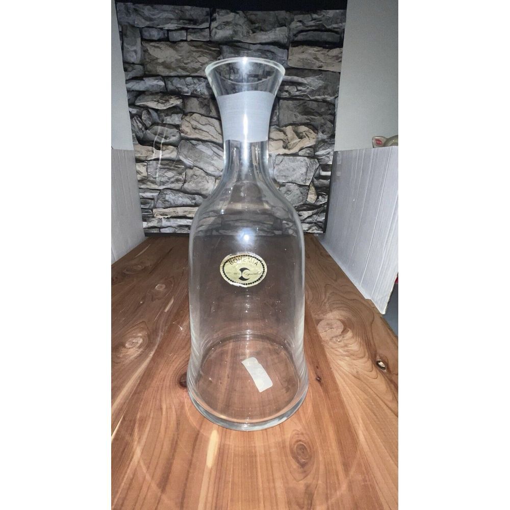 Bohemia‎ Crystal Decanter Czech Republic Vintage